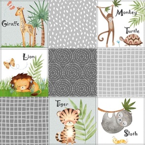 Safari Quilt Fabric, Wallpaper and Home Decor | Spoonflower